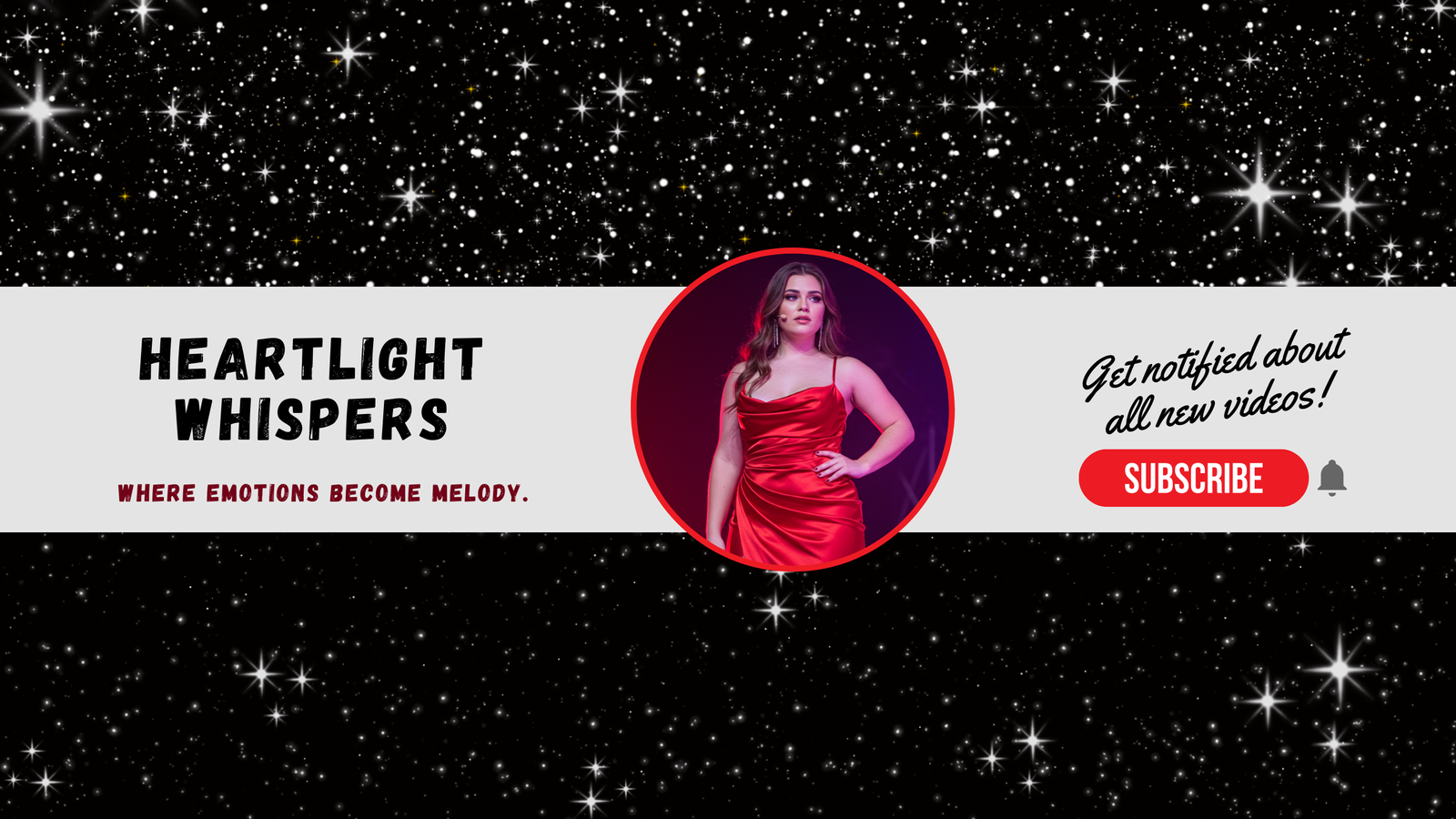 Black and Red Personal Lifestyle Vlogger YouTube Banner